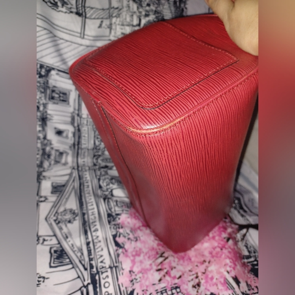 GUC Louis Vuitton red epi Speedy 25 - Picture 13 of 16